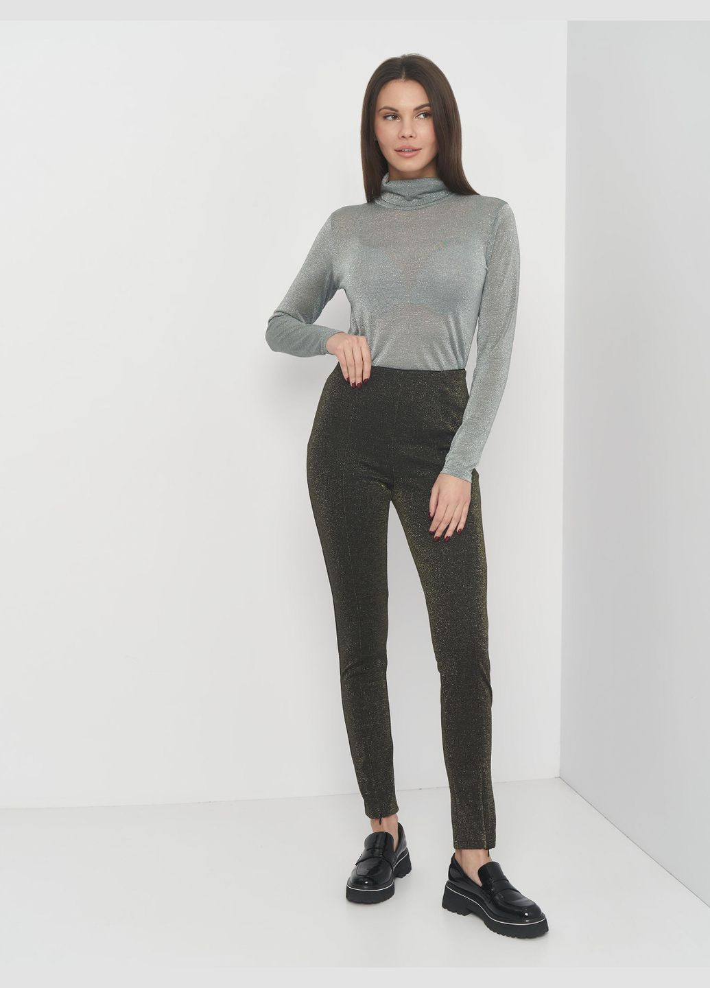 Штаны демисезон,черный-золотистый,LASCANA Minimum (256502637)