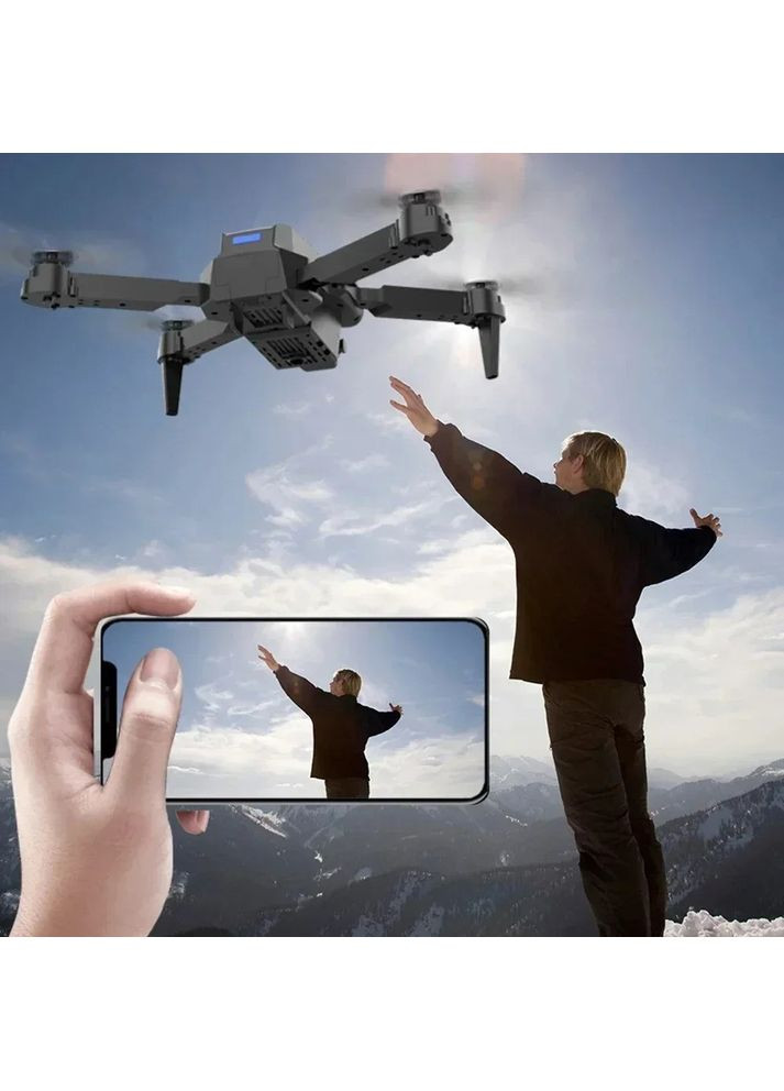 Квадрокоптер Е88 HD Dual Camera Дрон з двома камерами Дальність 100 м No Brand (356129235)