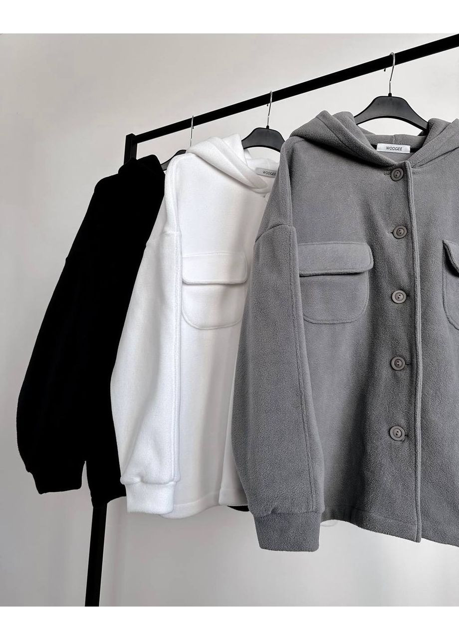 Сорочка оверсайз тепленький та мʼякенький фліс Polar Україна (351850708)