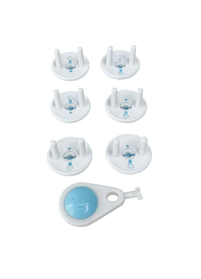 Набор для защиты Заглушки для розетки MGZ-0802, 6 шт No Brand (330602025)