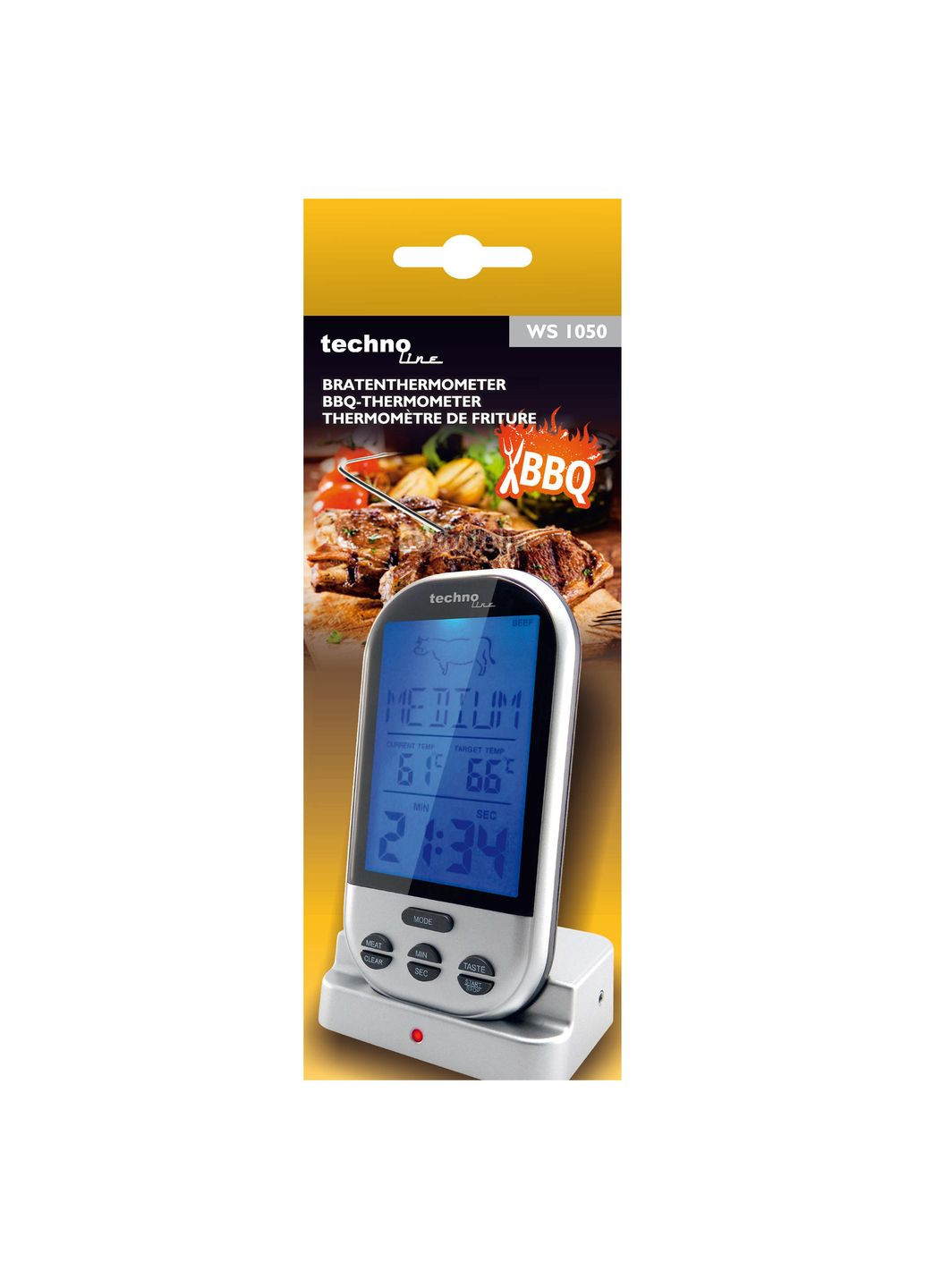 Термометр щуповий WS1050 White (WS1050) Technoline (315937333)