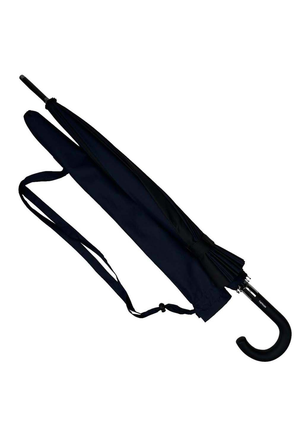 Жіноча парасолька-тростина на 16 спиць з контрастними секторами Toprain (289977532)
