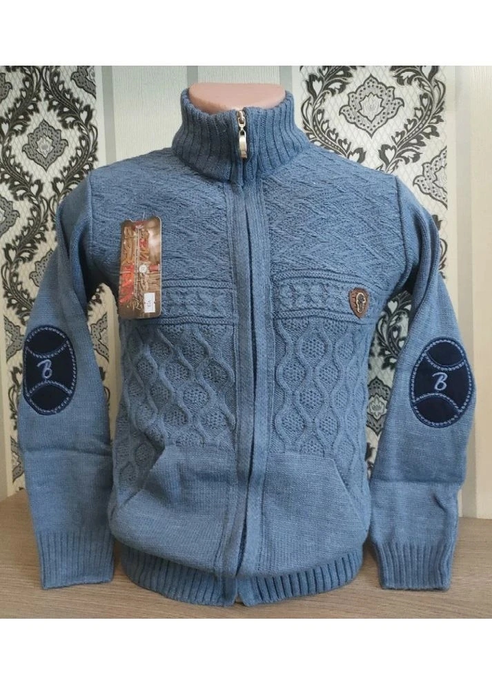 Кофта на блискавці в'язка No Brand (401630192)