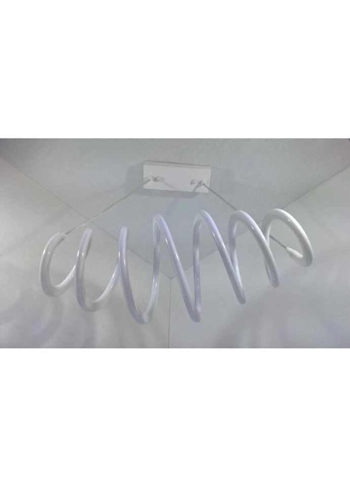 Люстра светодиодная подвесная LED светильник для квартиры на потолок лэд 25563 Белый 40-150х27х60 см. Sunnysky (335974899)