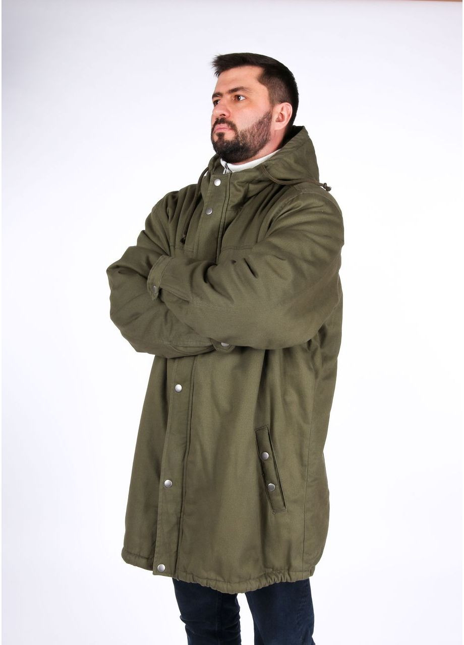Оливковая (хаки) демисезонная одежда мужская парка st1df2x ов т.синий 22011900 дания 6xl(р) Only&Sons