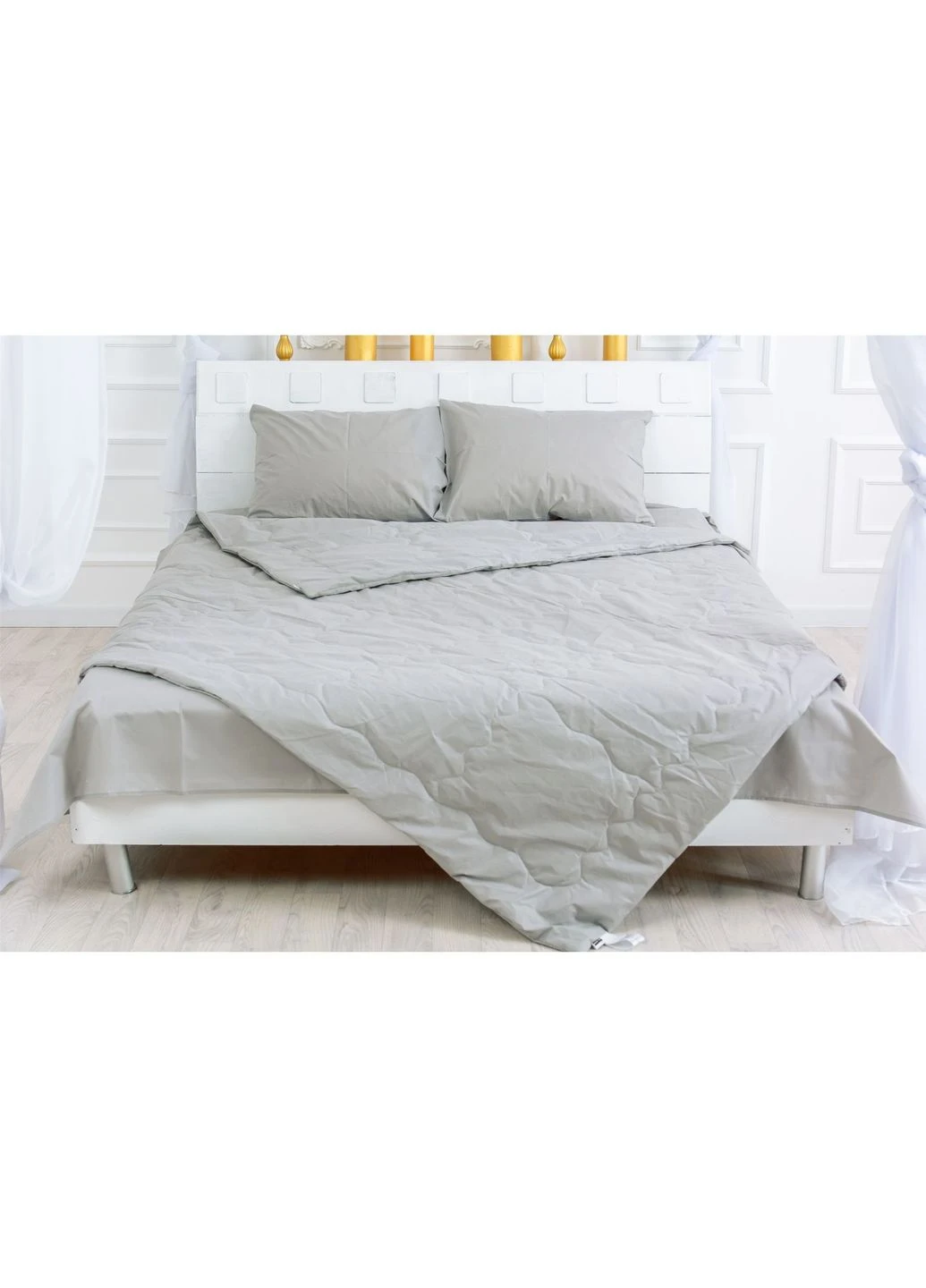 Одеяло Летний комплект №2655 3M Thinsulate 16-5703 Light Gray одеял (2200003109597) Mirson Летний комплект 2655 3M Thinsulate 16-5703 Light G (379325022)