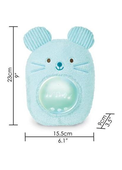 Ночник Музыкальная игрушка-ночник Мышонок (E0113) Hape Музична іграшка-нічник Мишеня блакитний (368563302)