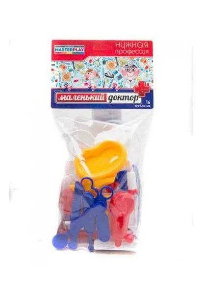 Игрушечный докторский набор Маленький доктор 23 предмета 1-036 Colorplast (390501829)
