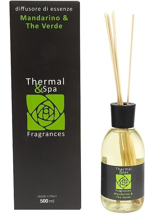 Аромадиффузор "Мандарин та зелений чай" Thermal & Spa 500ml (1357570-12552544) GECA (368667768)