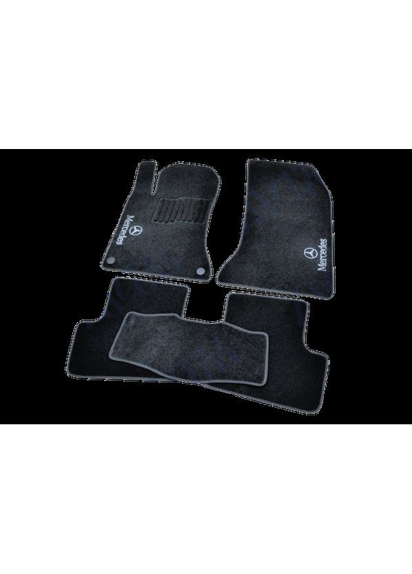 Ворсові килимки в салон для Mercedes/Мерседес W246 (2011-) /Чорні Beltex B-Class (360615499)