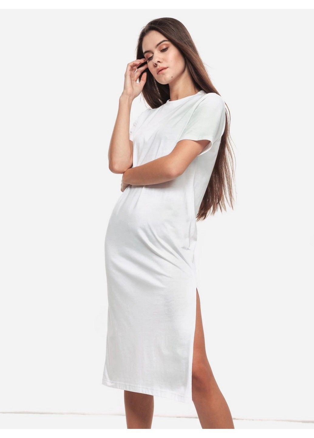 Білий кежуал сукня з мікро-дефектом Missguided однотонна