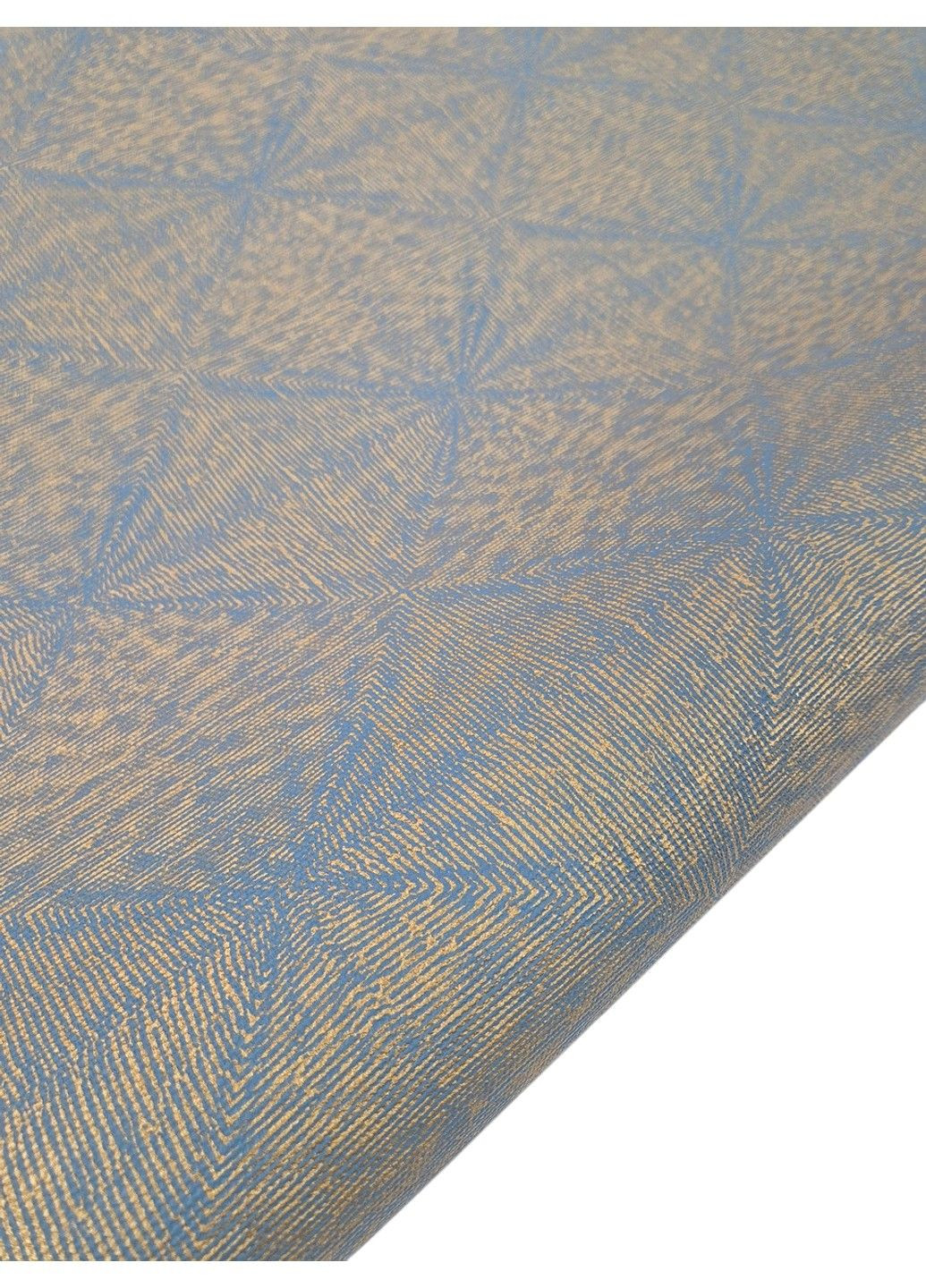 Виниловые обои 10.05 × 1.06 м 30882, глубокий синий с золотистым узором для спальни, гостиной,прихожей MARBURG (339111422)