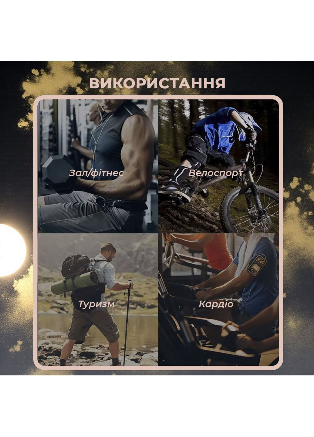 Рукавички для спорту фітнесу без пальців для турніка силових тренувань від мозолів нековзкі Сині 66_7_L_2C No Brand (369164823)