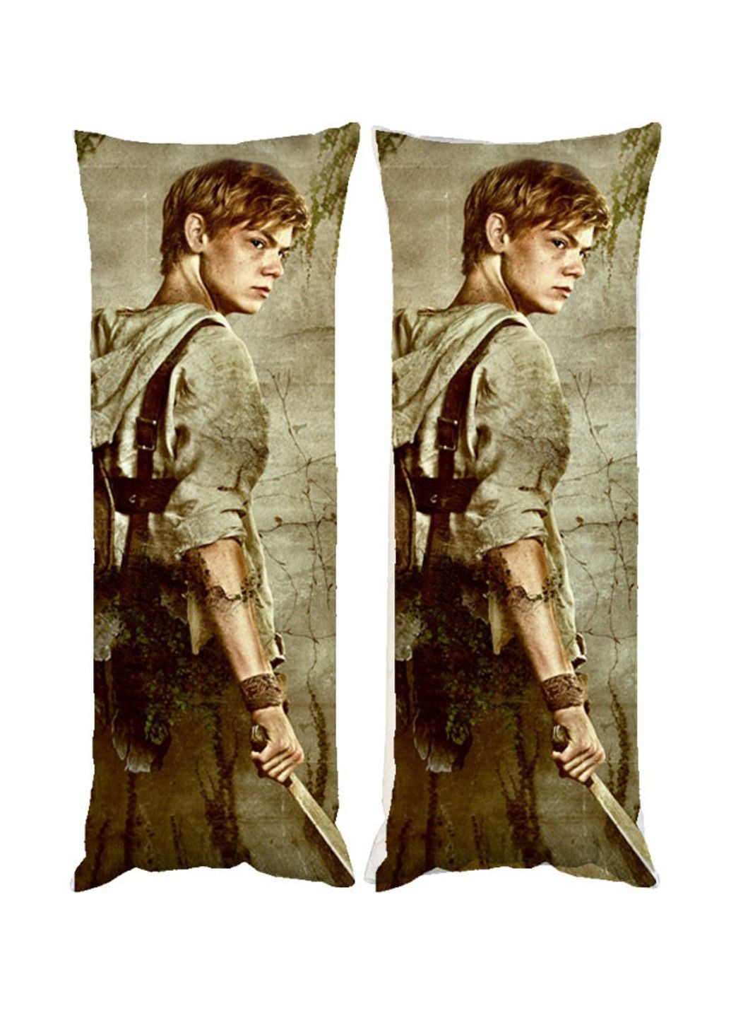 Подушка дакимакура Бегущий в лабиринте декоративная ростовая подушка для обнимания двусторонняя No Brand (328314872)