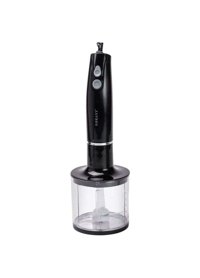 Блендер ручной погружной с насадками универсальный 4 в 1 смузи мейкер 800 Вт мощный SK-DD-1812 Sokany (370974877)