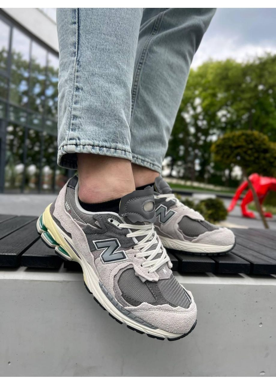 Білі Осінні кросівки чоловічі new balance 2002r protection pack rain cloud v2 нью беланс 2002r No Brand
