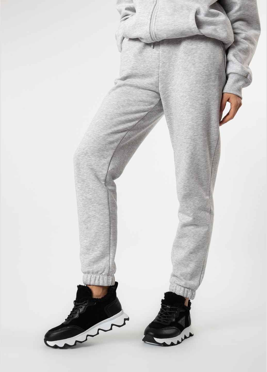 Кроссовки (1872Ц) Meegocomfort чёрные зима (328913035)