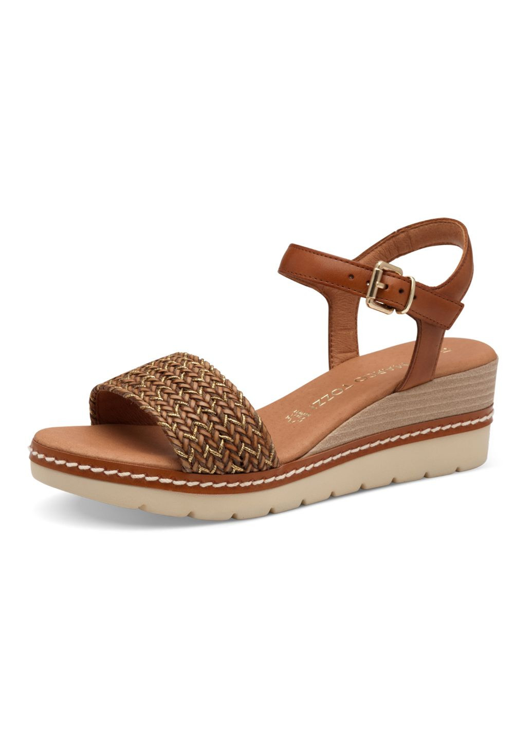 Коричневые босоножки женские 2-28720-44/392 Marco Tozzi