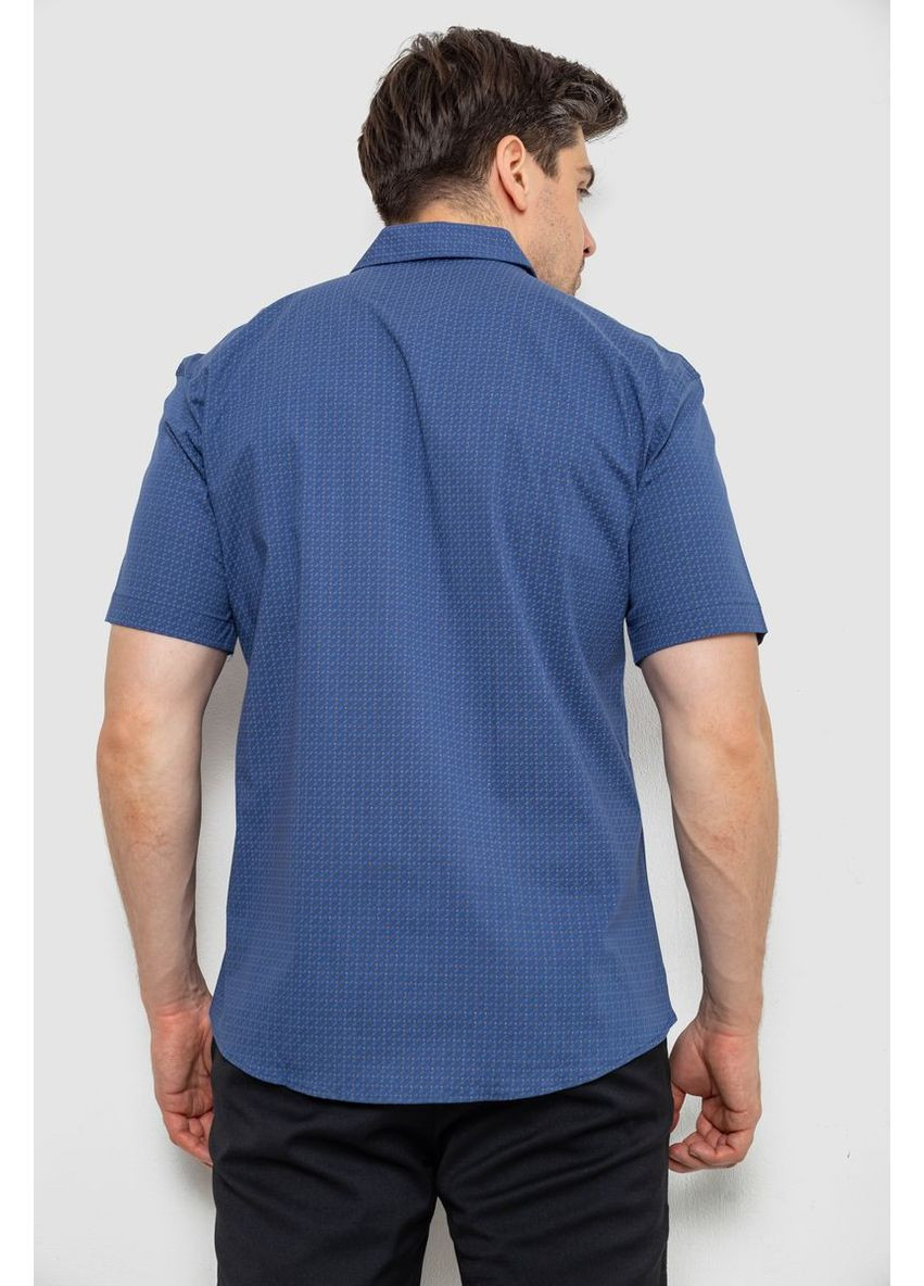 Сорочка чоловіча з принтом, колір джинс, 214R7020 Ager (364854271)