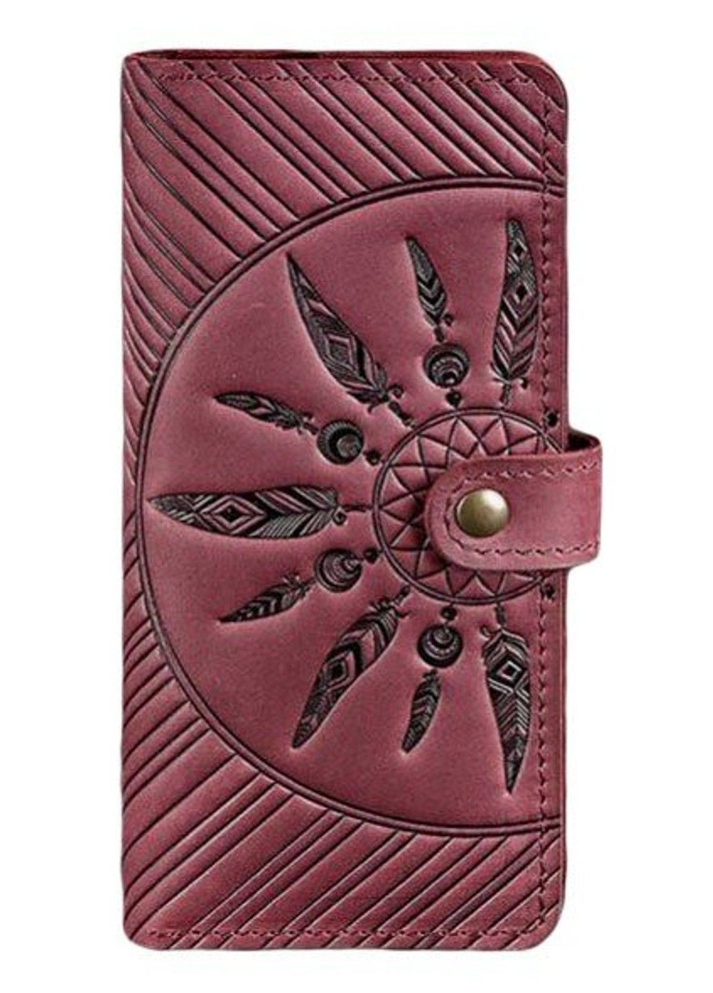 Жіночий шкіряний гаманець 7.0 Червоне BN-PM-7-RED BlankNote (293056342)