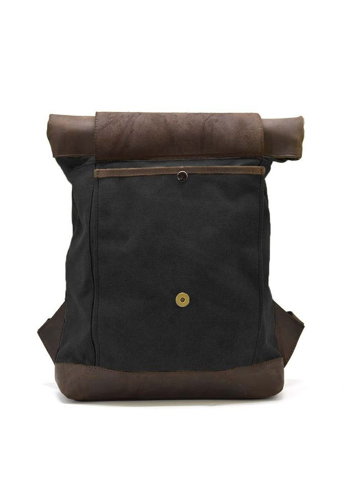 Рол-ап рюкзак зі шкіри та канвас RCg-5191-3md сірий TARWA (328449953)