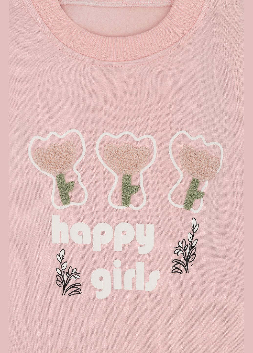 Feely kids свитшот для девочки цвет розовый cb-00259034 розовый футер