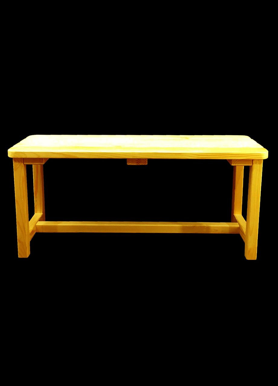 Лавка банная из дерева Бельжик карри (ЛАБ-001003) No Brand (328911066)