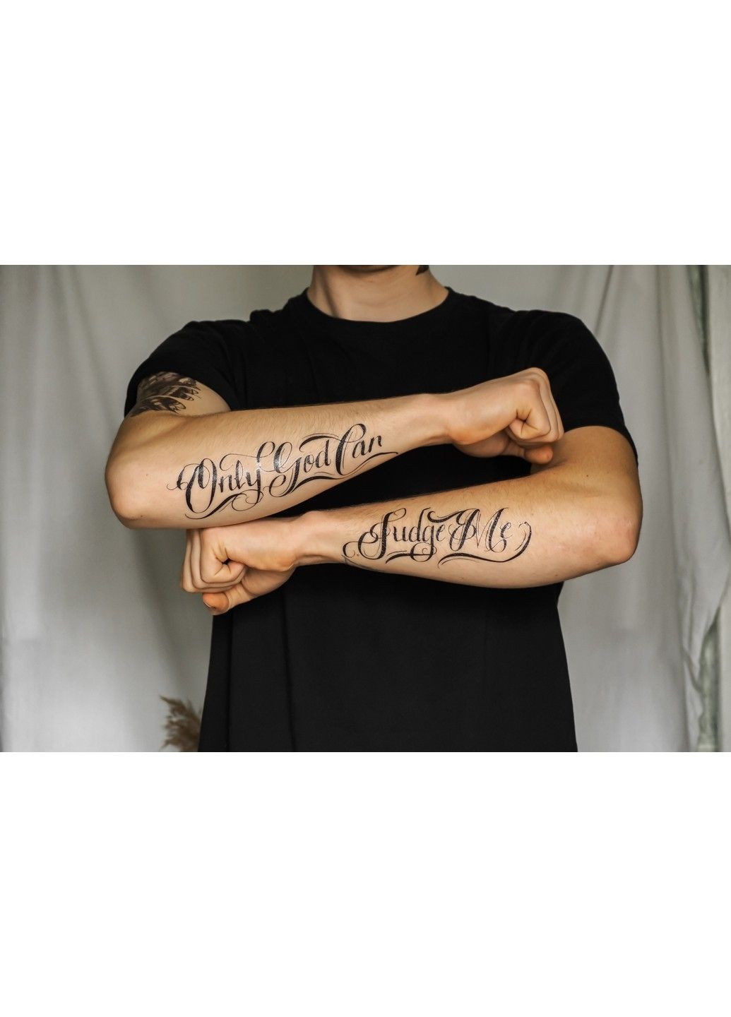 Папа Only God Can Judge Me Tattooshka (303140625)