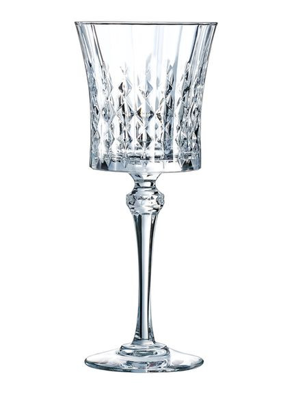 Набір келихів для вина Luminarc Eclat Lady Diamond 6 шт кришталеве скло Cristal d'Arques Набор бокалов для вина Luminarc Eclat Lady Diamond 270 мл 6 шт. хрусталь (304728054)