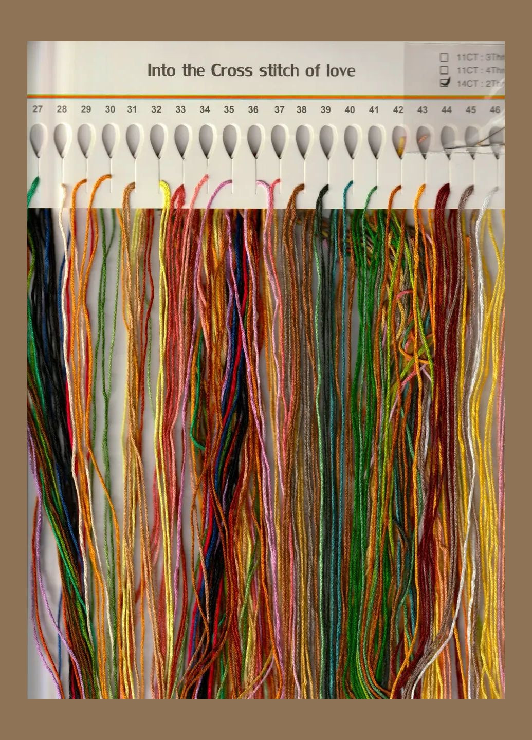 Набор для вышивания по нанесённой на канву схеме "Deer 6". AIDA 14CT printed 35*45 см Joy Sunday (313613399)