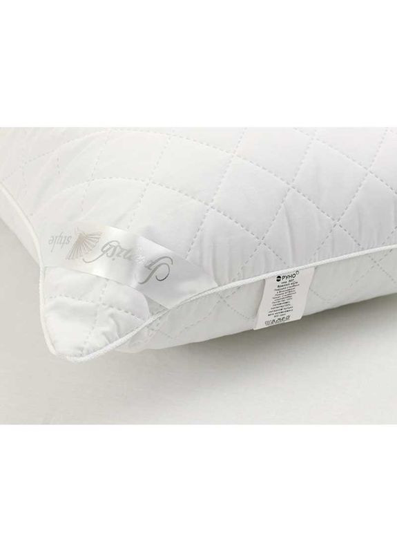 Подушка 40x80 - Spanish style з наволочкою сатин страйп біла (20688) Руно (347163188)