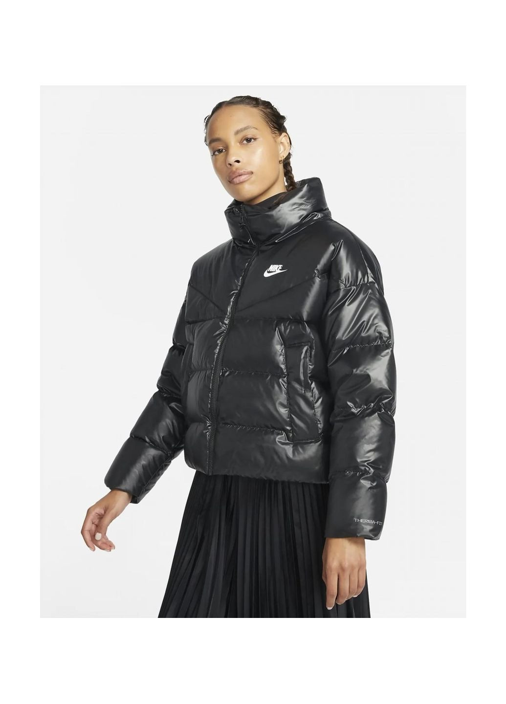 Чорна куртка жіноча nsw tf city jkt (dh4079-010) Nike