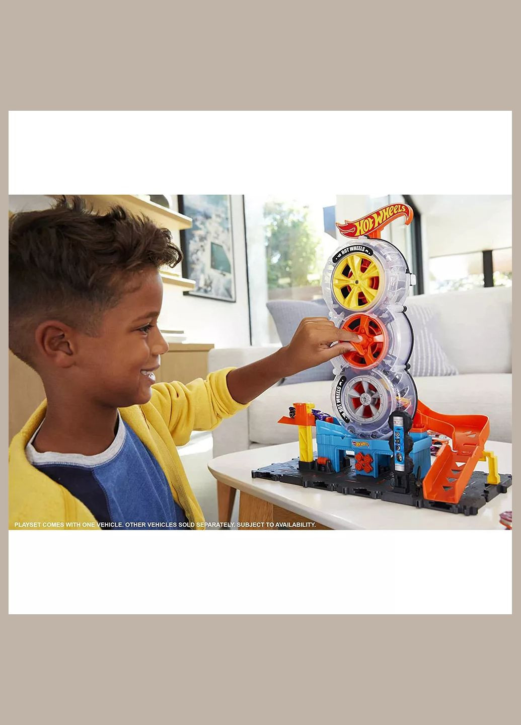Ігровий набір Карколомні трюки в шиномонтажі (HDP02) Hot Wheels (330057708)