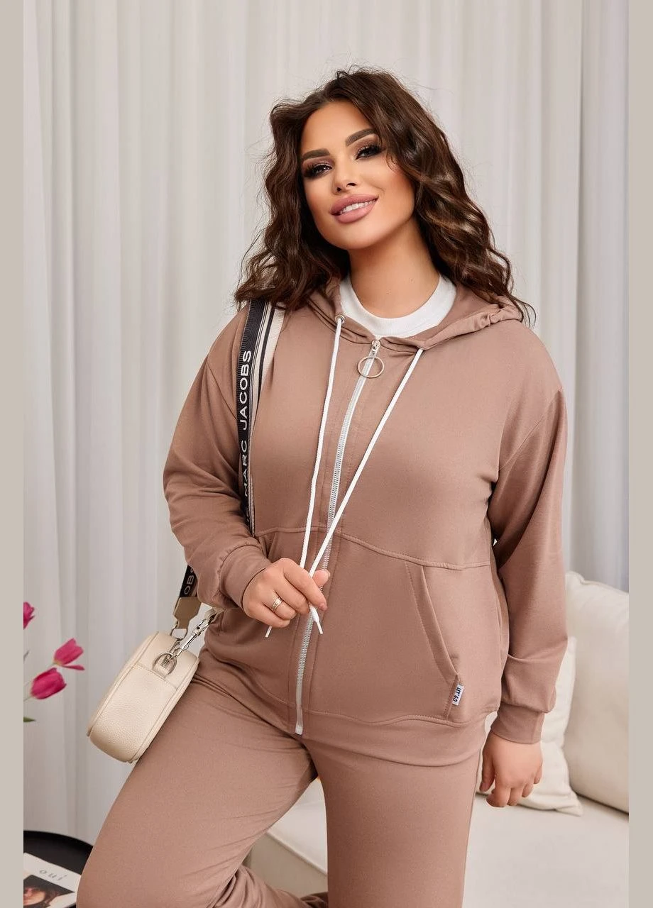 Жіночий спортивний костюм із двонитки Style Point (334292778)