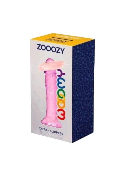 Фалоімітатор Zooozy, присоска, сумісний з трусиками для страпона, довжина 14,7см, діам. 3,7см Wooomy (315013039)