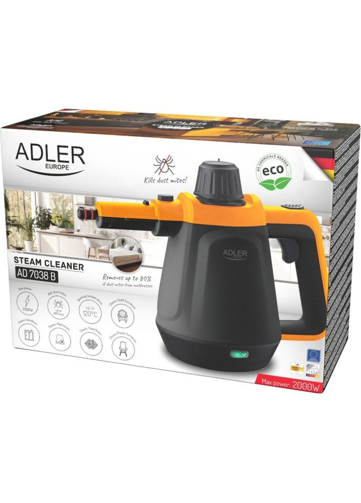 Пароочисник AD 7038bo Black Adler (393750090)