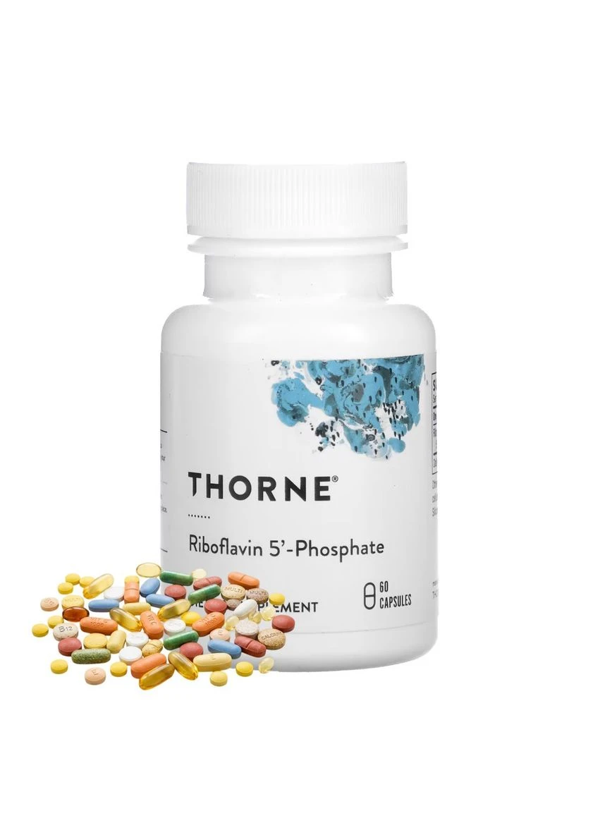 Riboflavin 5'- Phosphate - 60 caps Thorne (381376579)