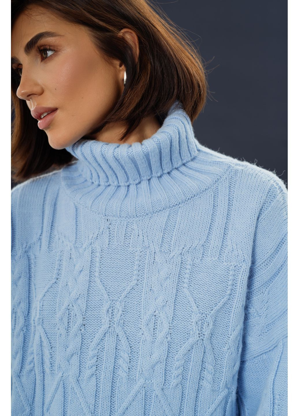 Голубой свитер "альпака" Merge