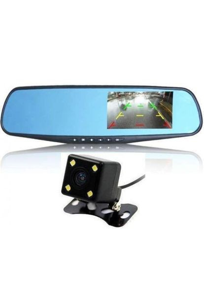 Відеореєстратор BLАСKBOХ дзеркало з камерою заднього огляду DVR (318016781)