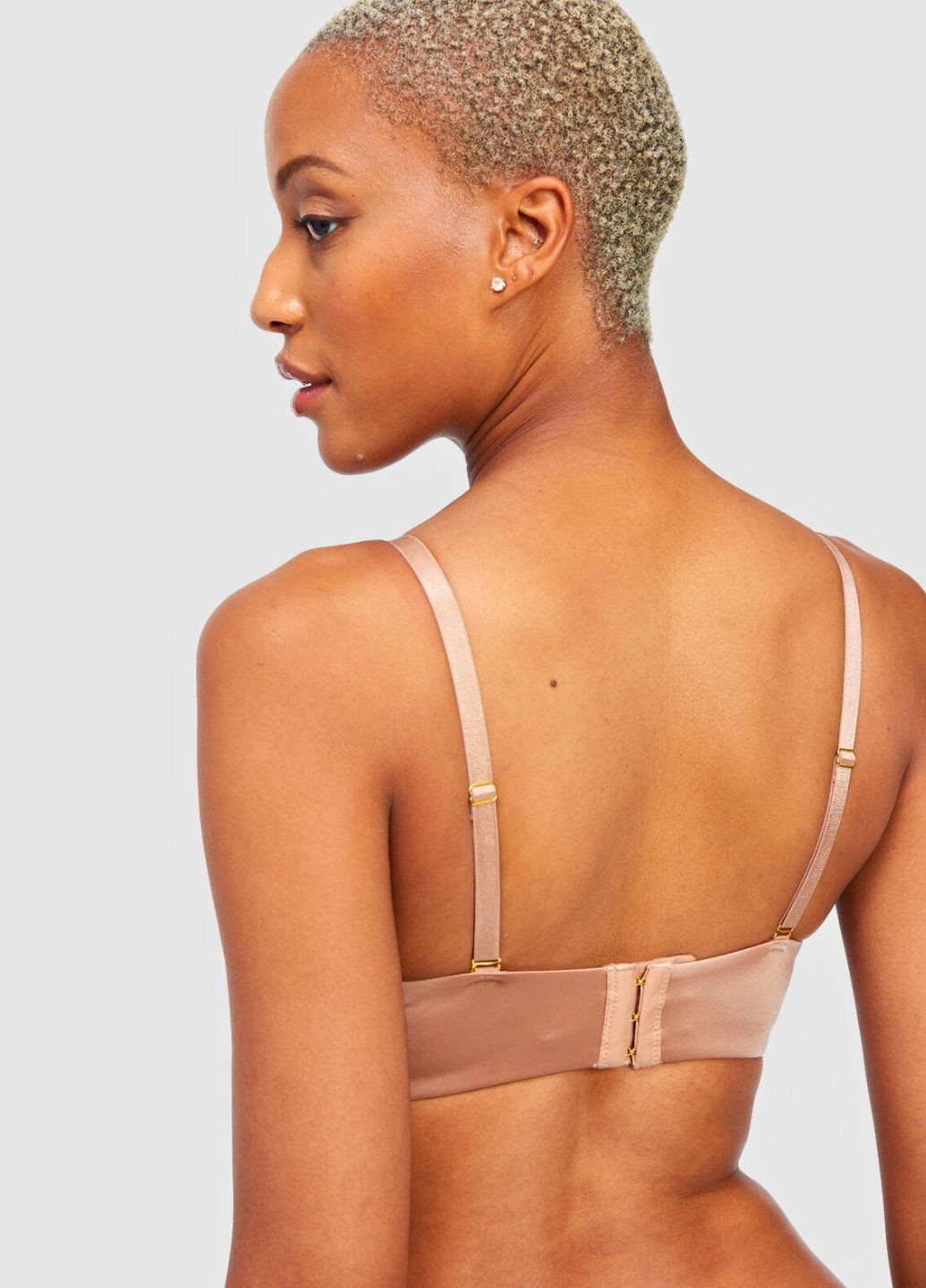 Бежевый бюстгальтер frederick`s push-up бежевый (7456) FS