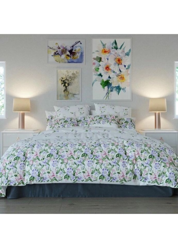 Постельное белье семейное Ranforce Прованс 2-03451-23157 ранфорс 150х215х2 см ТЕП (336328159)