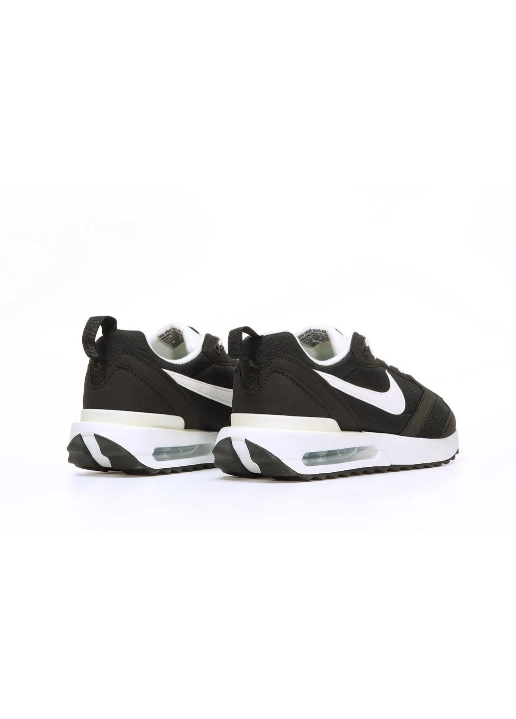 Чорно-білі Осінні кросівки Nike Air Max Dawn Black White DJ3624