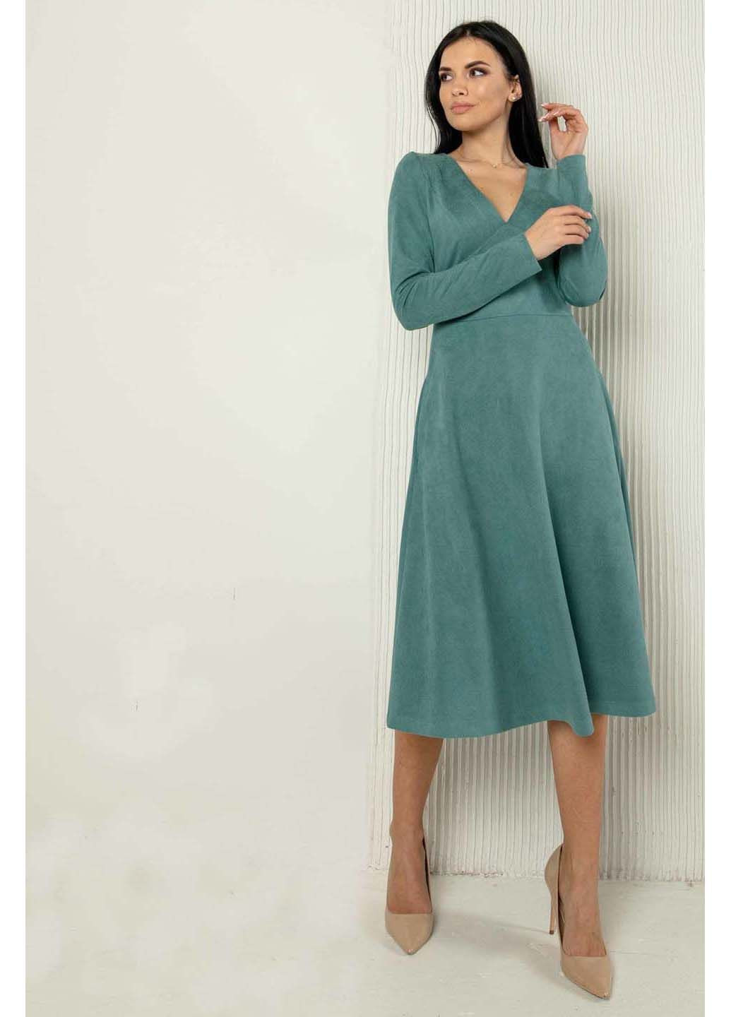 Комбинированное праздничный платье Ри Мари однотонное