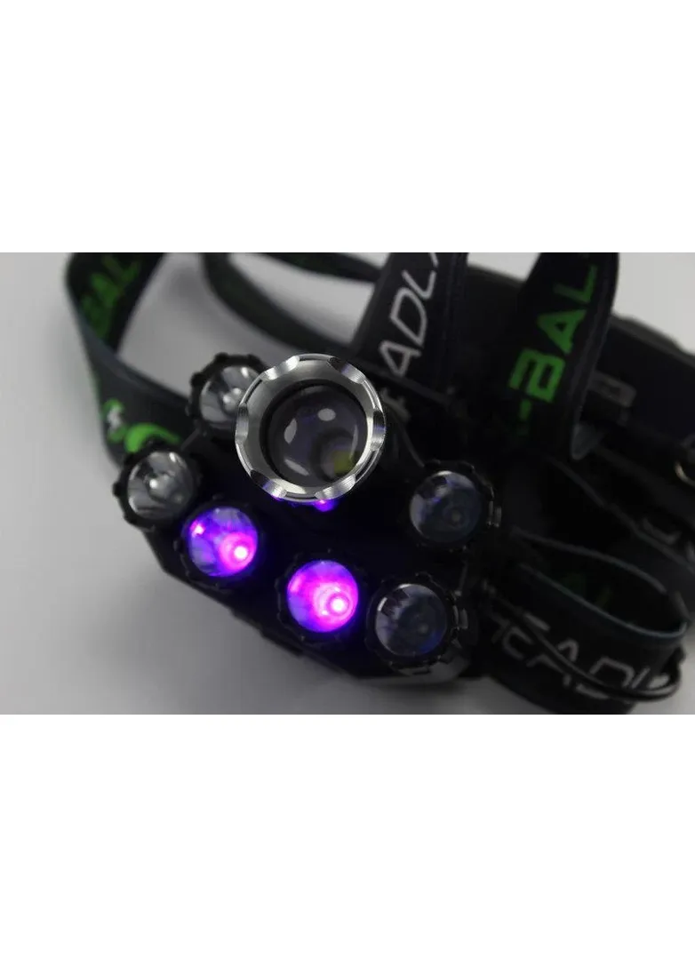 Ліхтарик налобний BL-T78 потужний з UV-підсвіткою Bailong (408368775)