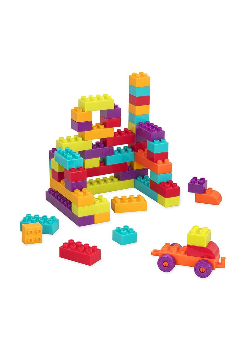 Конструктор - Архітектор помаранчевий візок Battat Lite (367983578)