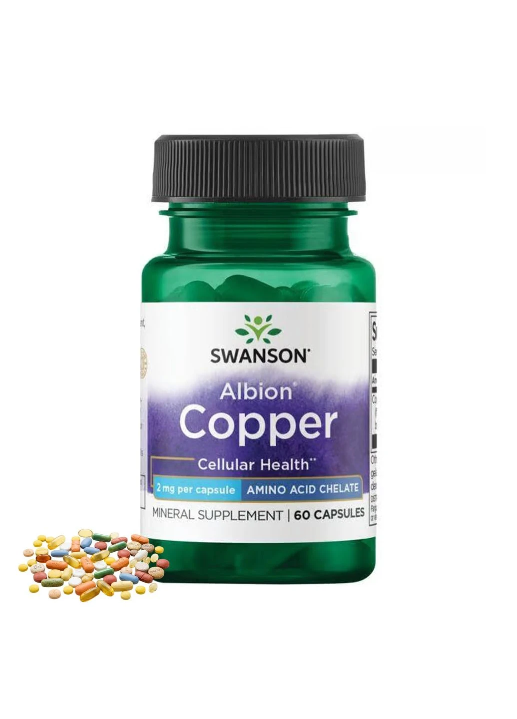 Albion Copper 2mg - 60 сaps Swanson (367956210)