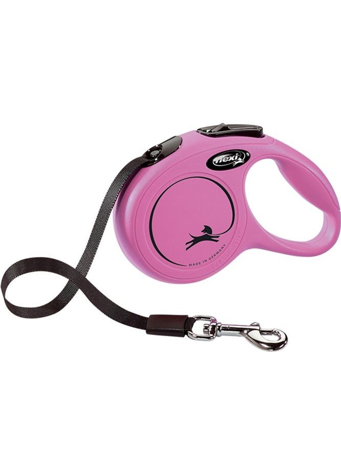 Поводок-рулетка New Classic XS 3 м Розовый (4000498023136) Flexi (364750836)