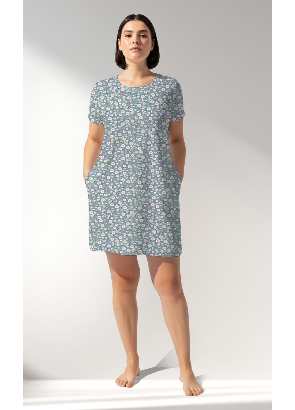 Женская ночная сорочка большого размера Vienetta (372791833)