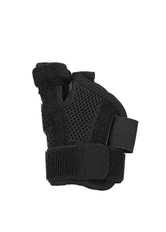 Бандаж-шина ортез фіксації великого пальця руки (шина Де Кервена) Універсальний розмір Чорний (М1420111) Hongtai (301021284)