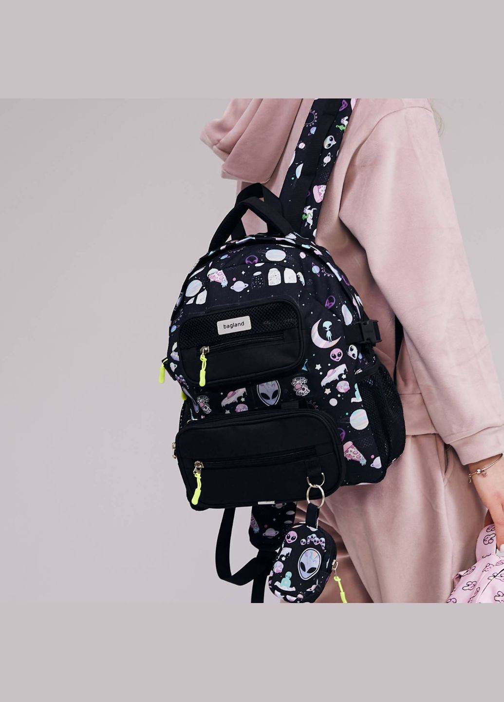 Набор рюкзак и бананка DUO 29х36 см Разноцветный ('1050318194') Bagland (323002391)